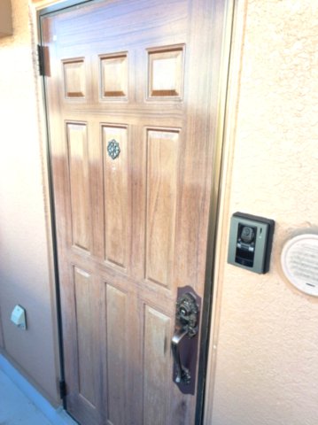 船津コーポ 玄関