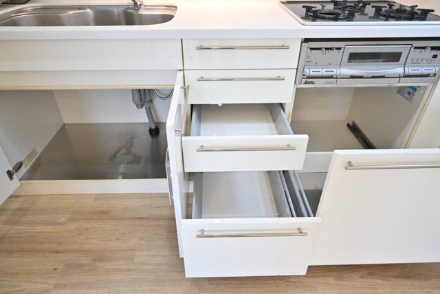 新宿７丁目戸建て キッチン