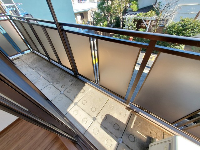 パルデンス西荻窪0203号室 バルコニー