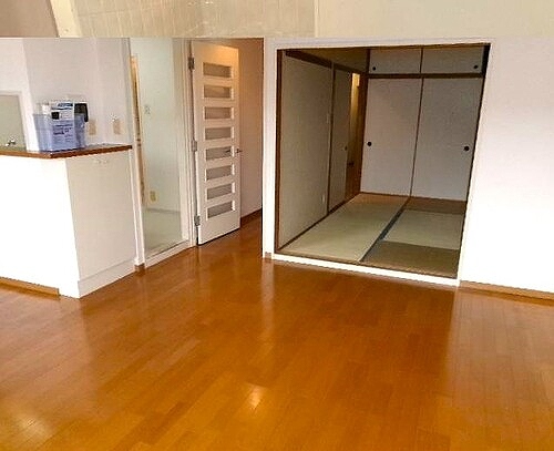 ライオンズマンション津田沼前原5階 リビングからの和室　※2026年3月撮影