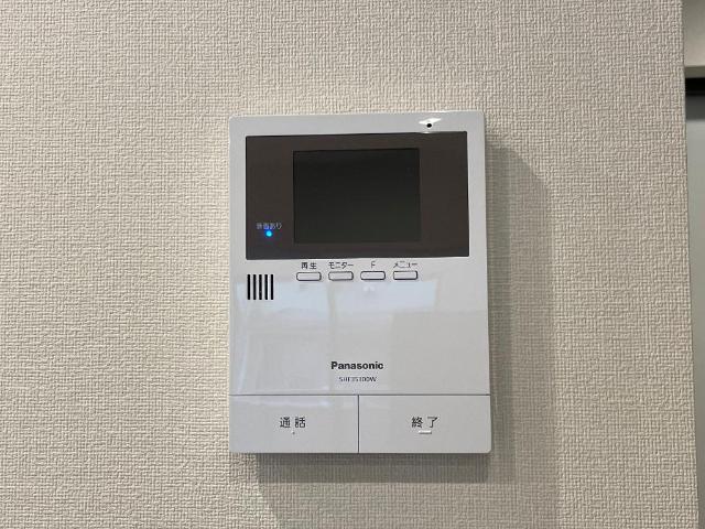 戸田市中町マンション新築工事102号室 カメラ付インターホン（イメージ）