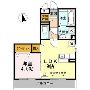 ヴィオラ301号室 間取