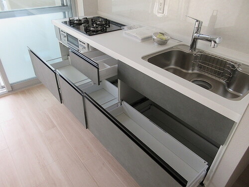 東陽町住宅 キッチン　※2025年12月撮影