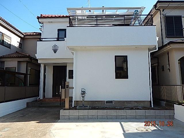 新座市畑中一丁目戸建て 二台駐車場