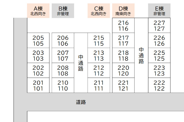 ローズアパート(Q-054C)1階 部屋その他