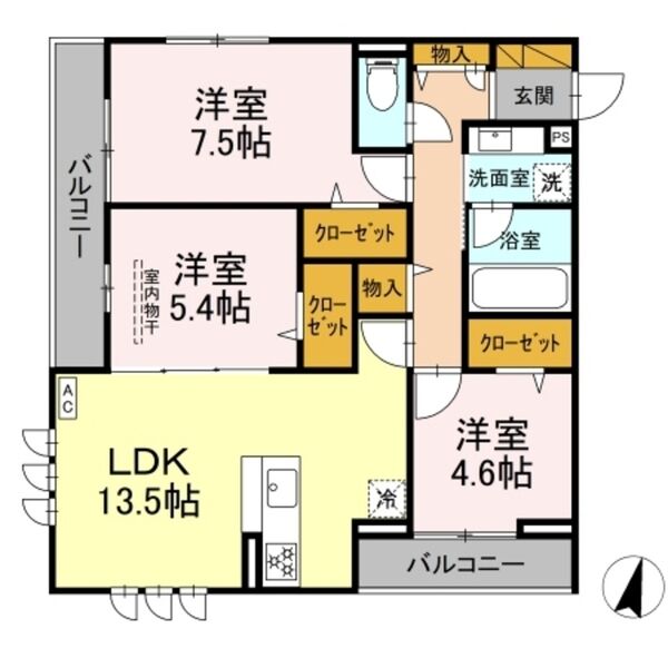 Soleil Ichikawa303号室 部屋その他