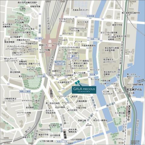 ガーラ・プレシャス品川West5階 ◆ＭＡＰ◆