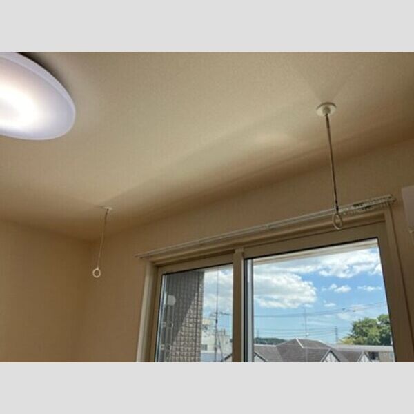 ヴィラフェリーチェ305号室 室内物干し