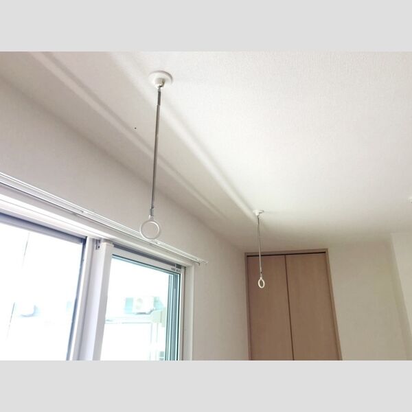 アヴニール102号室 室内物干し