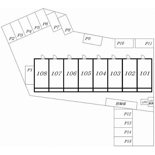 アムール 金谷 外観