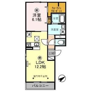 エーデルハイムⅢ101号室 間取
