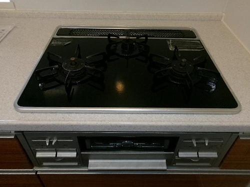 グラン・コート北柏 コンロ、グリル