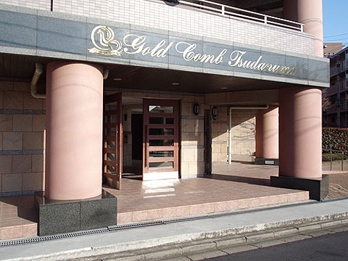 ゴールドコム津田沼 エントランス概観　※前回募集時2011年11月撮影