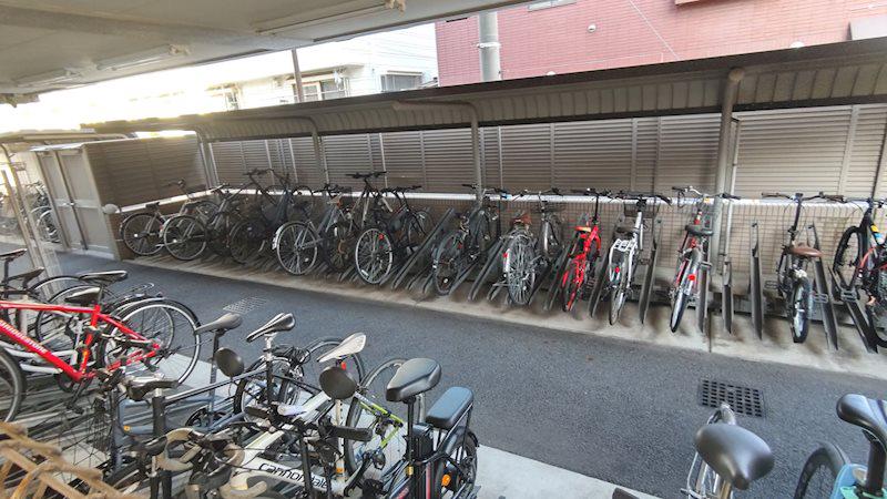 レジディア浦安5階 駐輪場