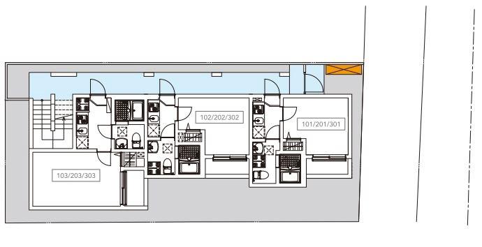 フォレストフロンティア1階 部屋その他