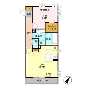 本郷の杜 ソグレ101号室 間取