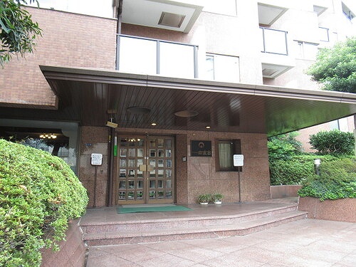 マンション白金台 マンションエントランス