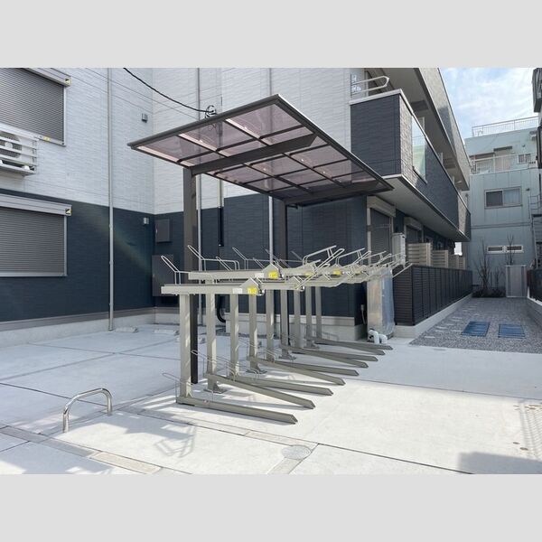 セレスティア西新井 駐輪場