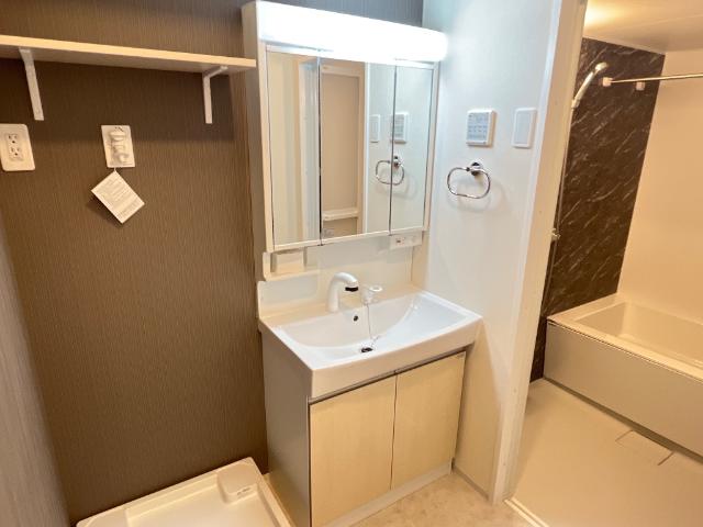 （仮称）柳島アパートＡ棟新築計画207号室 洗髪洗面化粧台（イメージ）