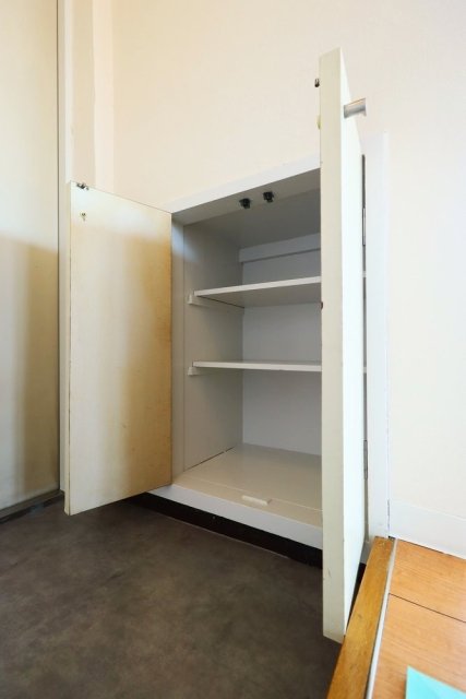 蛎殻町団地 靴入