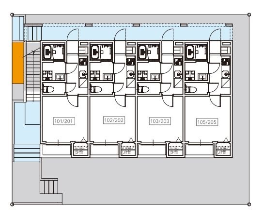 ブルーム検見川1階 部屋その他