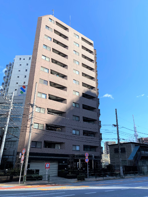 アムフラット蔵前ステーションフロント6階 外観