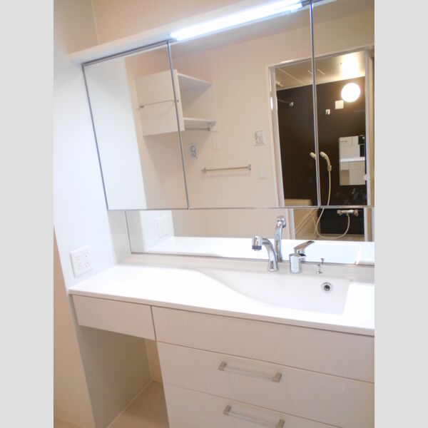 レセーナ203号室 洗面所