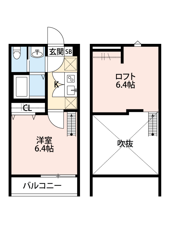 一刻館2階 間取