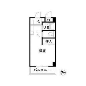 エステート桜木301号室 間取