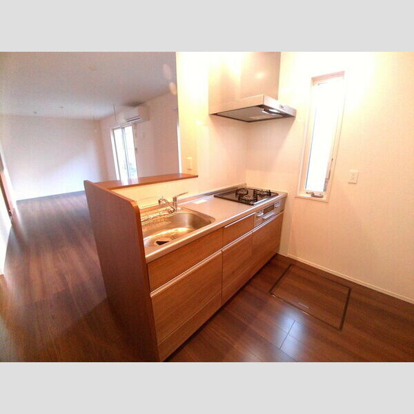 ラ ヴィ クレール 3コンロのシステムキッチン