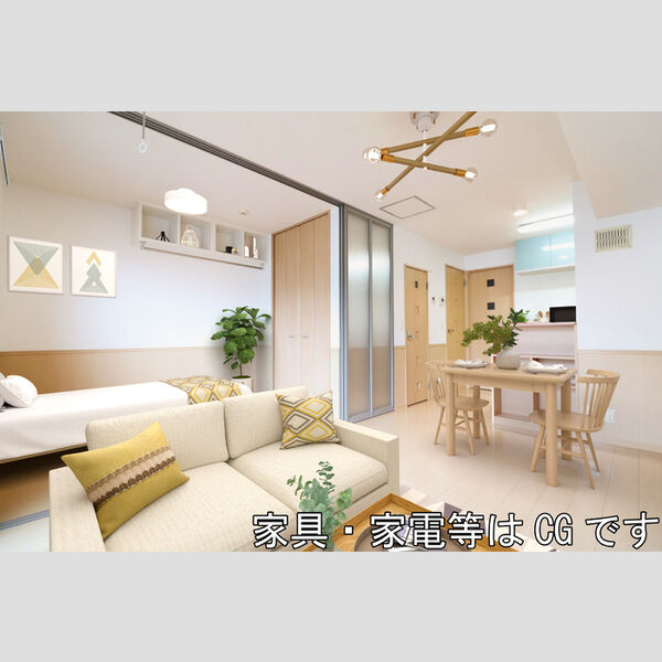 バーミィ LDK・洋室(※家具・家電等はCGです)