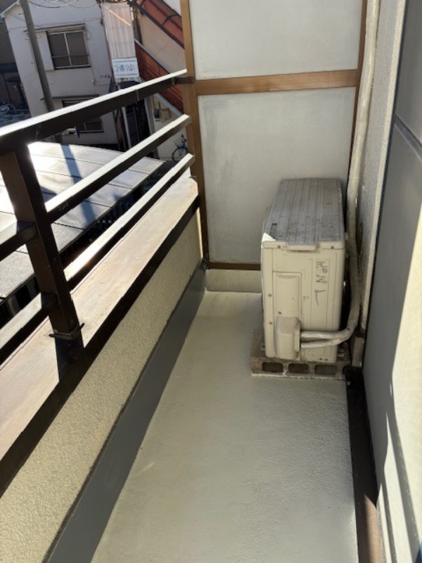 フラワーシティ2階 バルコニー