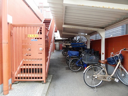 ヴェラハイツ吾妻橋 駐輪場