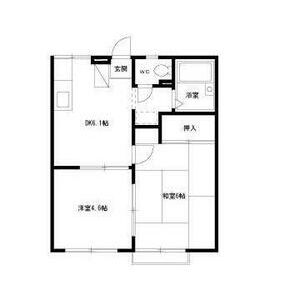 エステートピア原4205号室 間取