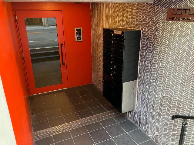 ロータス平和島East1階 エントランス