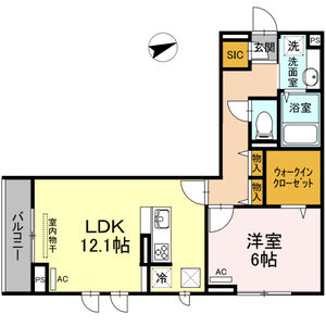 Son　tresor(ソン トレゾール)102号室 間取