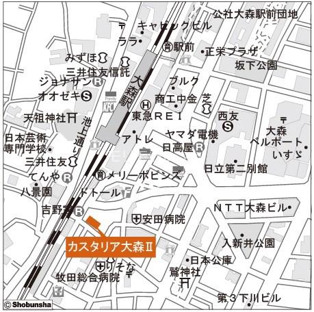 カスタリア大森Ⅱ11階 null