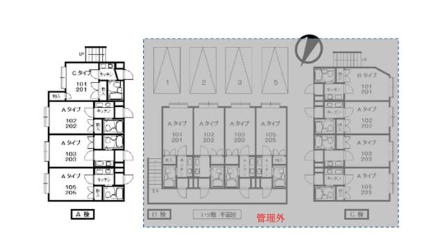 ローズアパートＦ２５番館Ａ(F-025A)2階 部屋その他