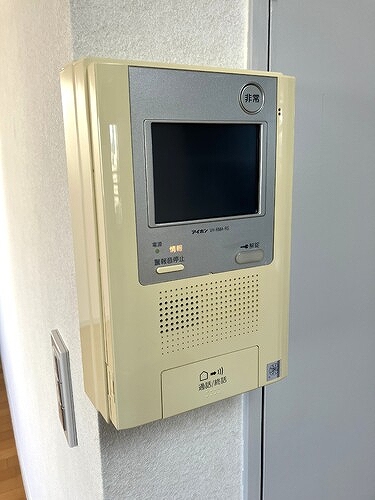 ドミール五番町11階 モニタ付きインターホン