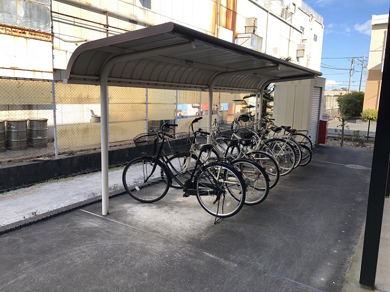 レオパレスエスペランサＤ209号室 駐輪場