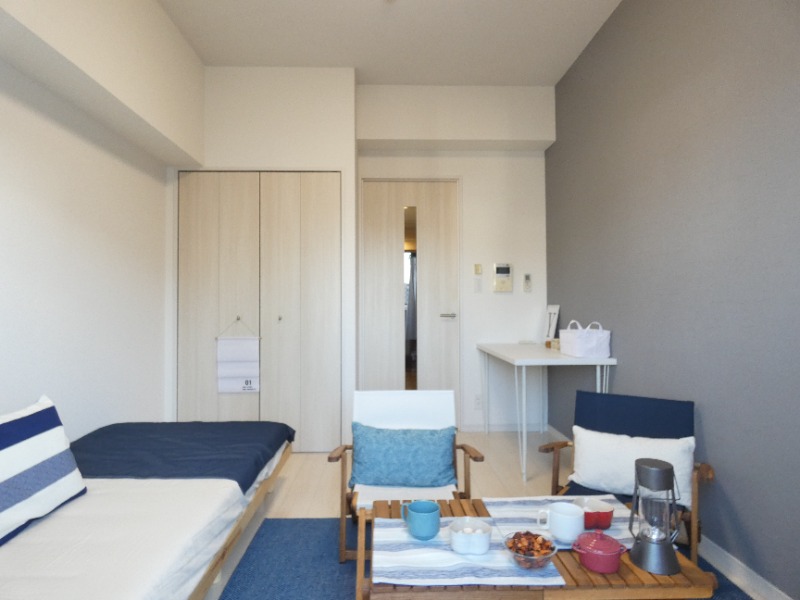 Casa Vent MINAMISENJYU4階 モデルルーム実施時の別部屋の写真です