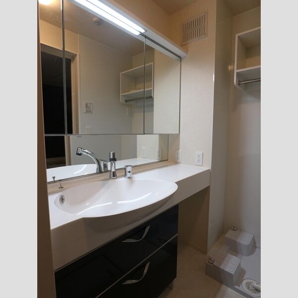 クレシェンテ302号室 洗面所