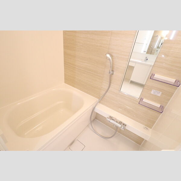 ハーヴェストWEST203号室 追いだき機能付きの浴室♪