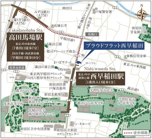 プラウドフラット西早稲田806号室 null