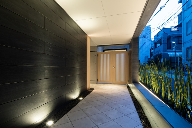 quador三田401号室 エントランス