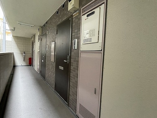 常盤台宝マンション1階 共用廊下　※前回募集時2023年7月撮影