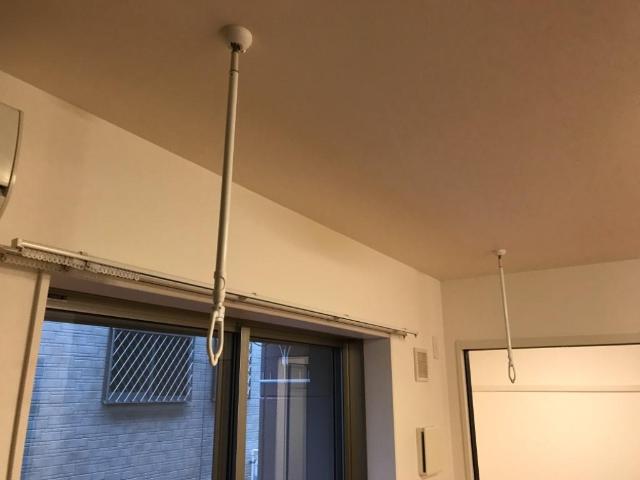 テンダーハウスＡ 室内物干し