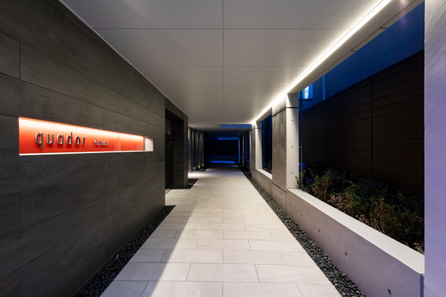 フラッフィー祐天寺104号室 エントランス