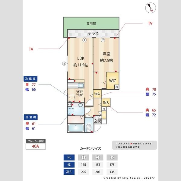 プランドールコート101号室 部屋その他