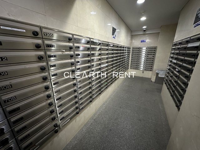 パレステュディオ新宿パークサイド10階 防犯カメラも設置で安心